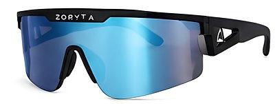 Zoryta Horizon Matte Black / Ice Blue Mirror